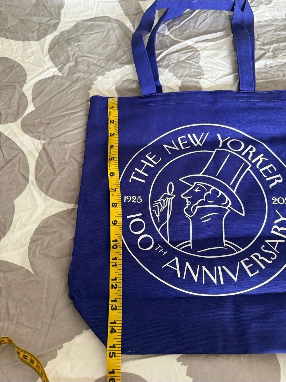 The New Yorker 100th Anniversary Purple Tote Bag- NWOT